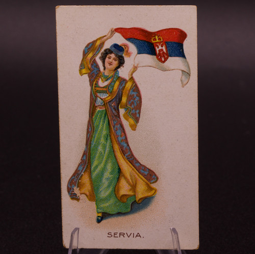 1908 wills flag girls - 1908, of