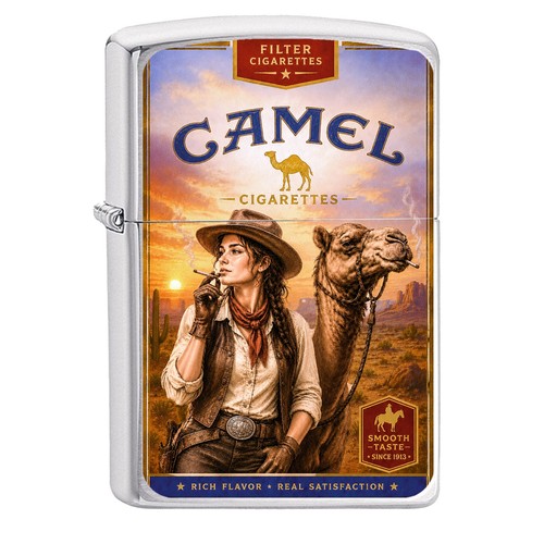 Camel zippo cowgirl - zippo,