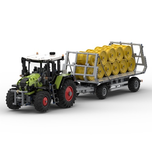 Extendable farm tractor - extendable,