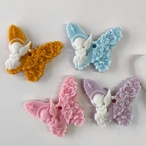 Butterfly flower angel - butterfly,