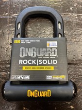 OnGuard RockSolid Lock 8590 - Angle Grinder Resistant - Sold Secure Diamond