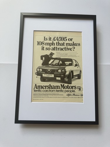 Framed 1984 alfa - 1984, romeo