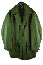 Green Lined Army Trench Coat