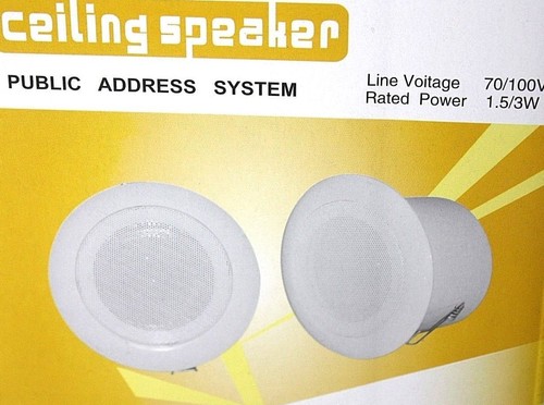 Ceiling speaker built - speaker, in