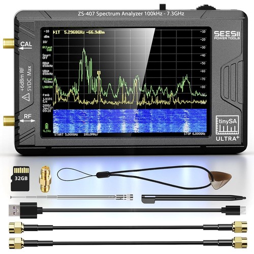 Tinysa ultra zs407 spectrum - tinysa,