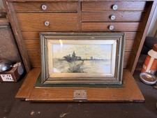 Antique Irish Art On Porcelain