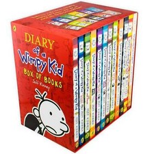 Diary of a Wimpy Kid Collection 12 Books Set by Jeff Kinney PB NEW