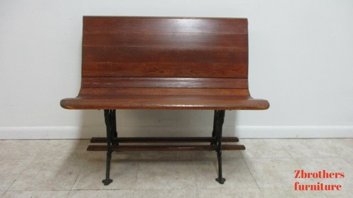 Antique bench settee victorian - settee,