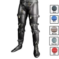 Mens Black Genuine Leather