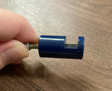 Arne Jacobsen Original RARE Vola T17 Blue Robe Hook 1960s Danish MCM Design