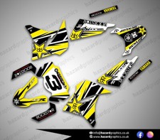 Yamaha XT 125R, XT-X, XT-R Graphics Kit Stickers Decals (RS Yellow)