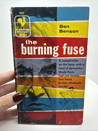 Crime vintage the burning - crime, pb,