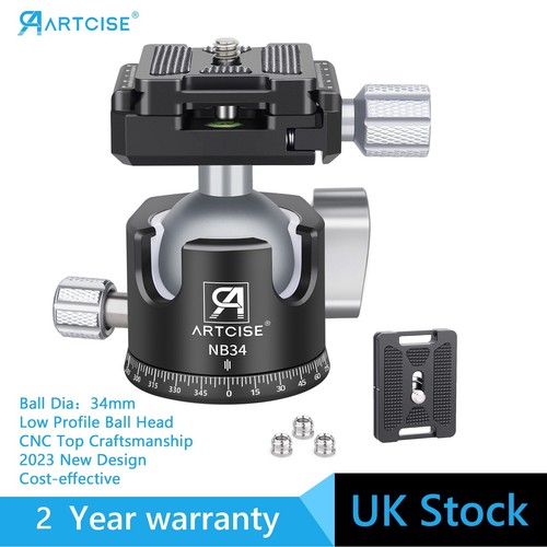 Low profile ball head 34mm - low,