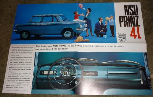 1960 nsu prinz - nsu, tt