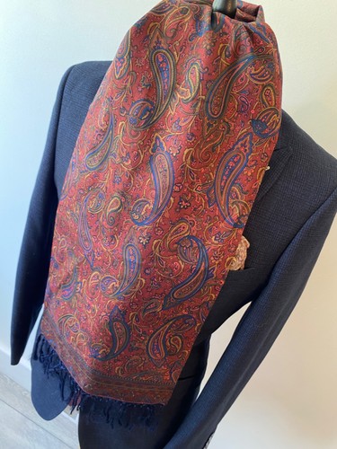 Vintage mens burgundy navy - vintage,