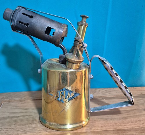 Vintage brass buflam - buflam, blow