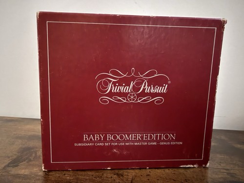 Vintage trivial pursuit baby - trivial,