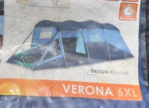 Vango verona 6xl family tent - vango,