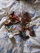 Playmobil Christmas Set Figures, Sleigh, Trees, Animals