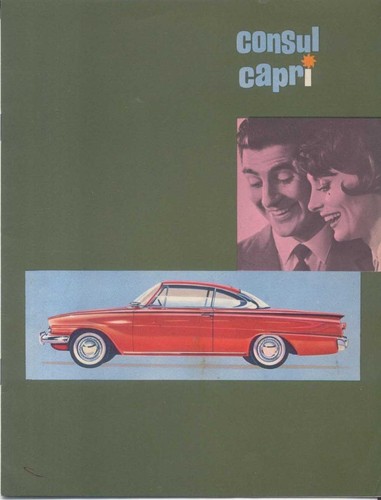 Ford consul capri 1961 - ford,