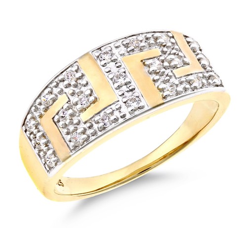 9ct yellow gold silver - gold, on