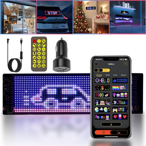 Rgb led sign scrolling - led,