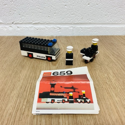 Vintage lego 659 police patrol - lego,