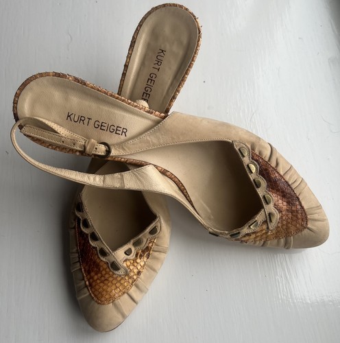 Kurt geiger shoes nude - -, nude/tan
