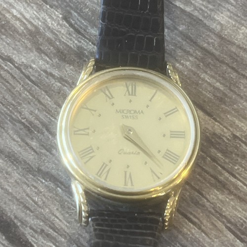 Vintage microma quartz watch - vintage,