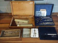 Lomas and Barnes Technical Drawing Draughtsman Compass Set + other sets