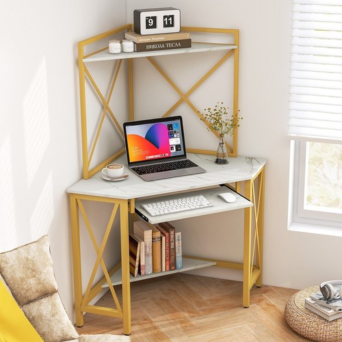 Home office corner desk - home,