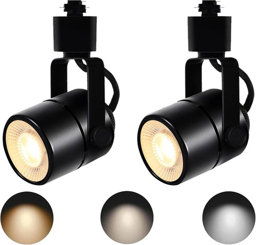 Black gu10 led track - track, lighting