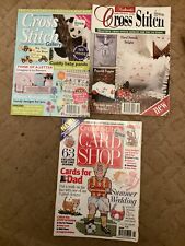 Cross Stitch Card Shop Magazine Issues 1 And Cross Stick Gallery Issue 27@ Other