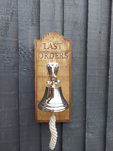 Personalised last orders bell - last,