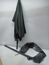 Doppler Parasol Rethink 180x120cm in Dark Grey Rectangular for Balcony