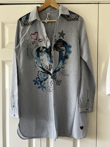 Fabulous desigual long shirt - fabulous,