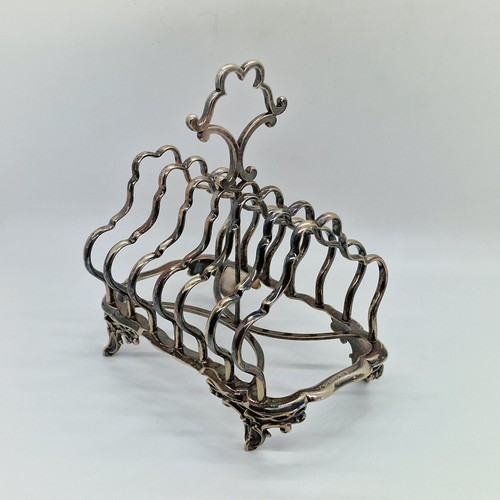 Antique epns toast - antique, toaster
