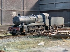OO gauge locomotive: Weathered