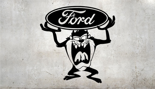 Taz racing stickers funny car - stickers,