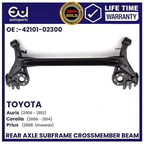 Rear axle subframe - rear, crossmember