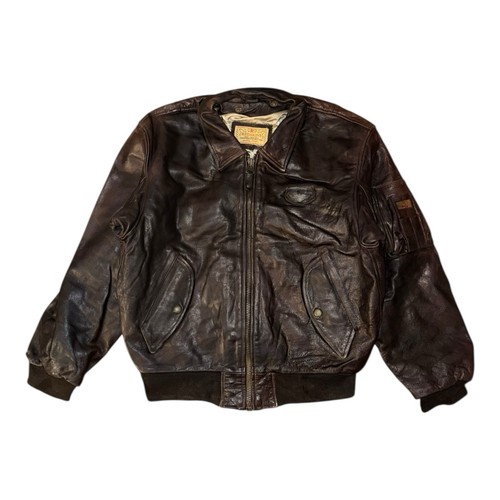 Redskins b32 leather jacket - leather,