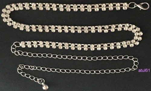 Waist belt silver - waist,