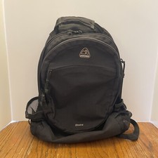 Eurohike backpack Black Stratos, 3 Zipper Pockets -flawed