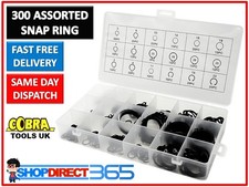 300 Piece Circlip Set External