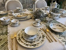 Royal Doulton Larchmont china dinner and tea set 86 pieces