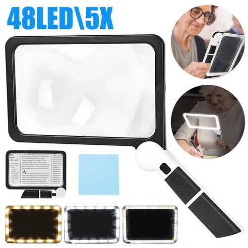 Illuminated led magnifying - illuminated,