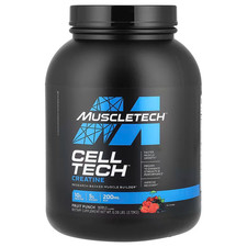 MuscleTech, Cell-Tech, Creatine, Fruit Punch, 6 lbs (2.72 kg), Expiry:  04/2028