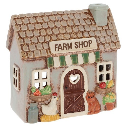 Village pottery farm shop - village,