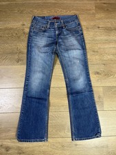 Vintage 2004 Levi’s Eve Jeans Square Cut Straight W30 L31 Low Rise Denim