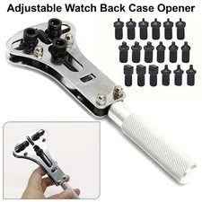 Watch Back Case Opener Screw Wrench Cover Remover Battery Change Repair Tool Kit